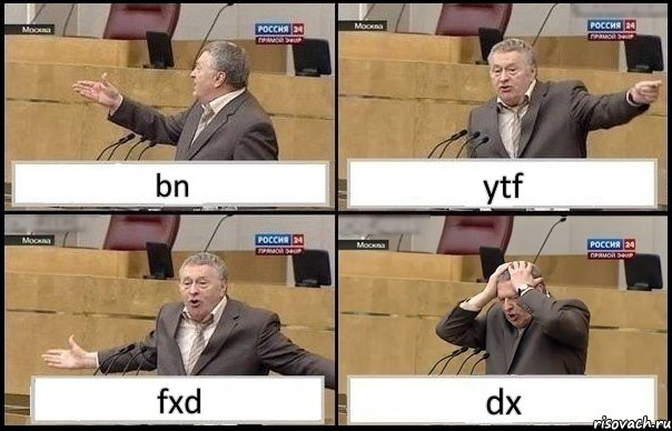 bn ytf fxd dx, Комикс Жирик в шоке хватается за голову