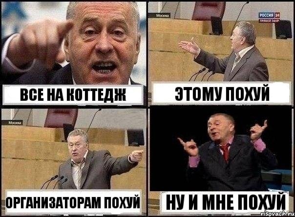 Все на коттедж этому похуй организаторам похуй ну и мне похуй, Комикс Жириновский клоуничает