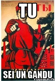 Tu Sei un gandu