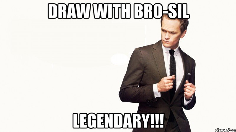 DRAW with BRO-sil LEGENDARY!!!