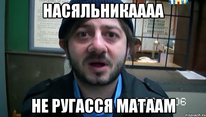 Насяльникаааа Не ругасся матаам, Мем Бородач