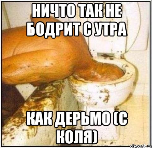 ничто так не бодрит с утра как дерьмо (с Коля), Мем Дайвер