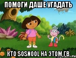 помоги даше угадать кто sosnool на этом гв