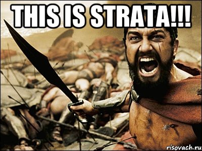 This is STRATA!!! , Мем Это Спарта