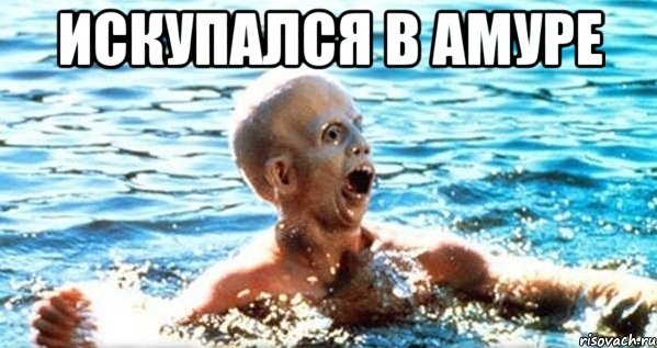 искупался в амуре , Мем fds