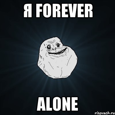 Я Forever Alone, Мем Forever Alone