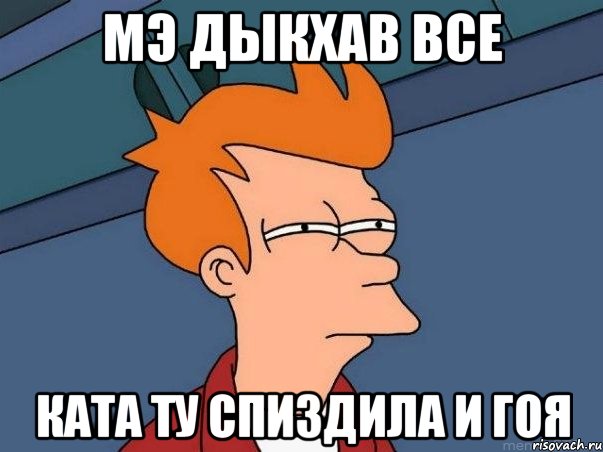 Мэ дыкхав все ката ту спиздила и гоя, Мем  Фрай (мне кажется или)