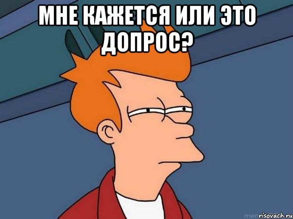 Мне кажется или это допрос? , Мем  Фрай (мне кажется или)