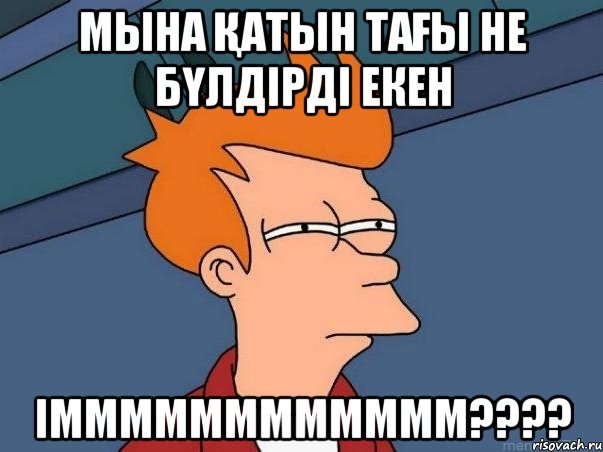 мына қатын тағы не бүлдірді екен імммммммммммм????, Мем  Фрай (мне кажется или)