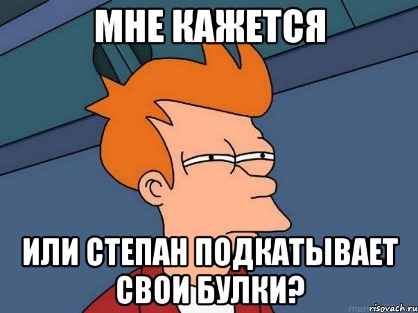 Мне кажется Или степан подкатывает свои булки?, Мем  Фрай (мне кажется или)