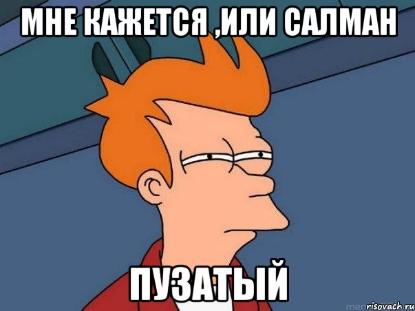 Мне кажется ,или Салман Пузатый, Мем  Фрай (мне кажется или)