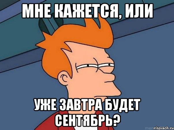 Мне кажется, или уже завтра будет Сентябрь?, Мем  Фрай (мне кажется или)