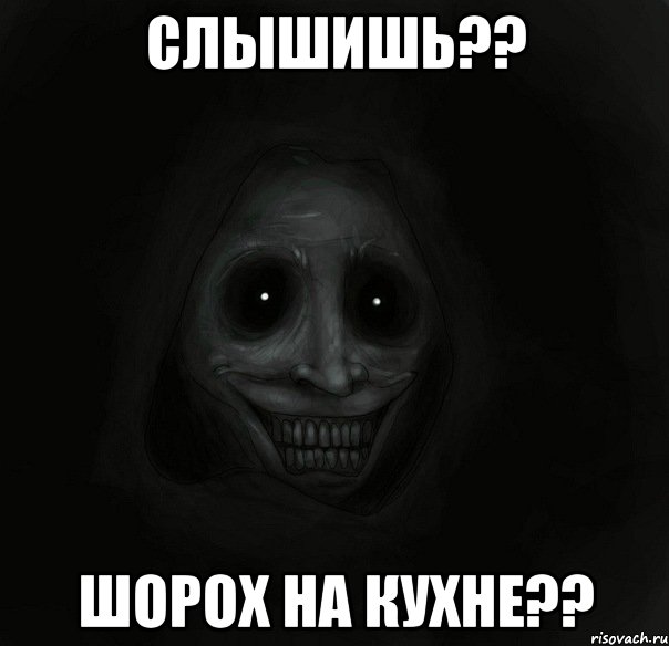 Слышишь?? Шорох На Кухне??, Мем Ночной гость