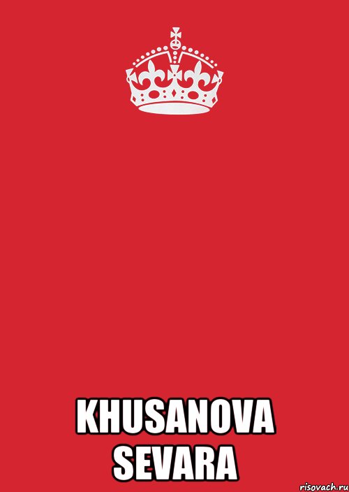  Khusanova Sevara, Комикс Keep Calm 3