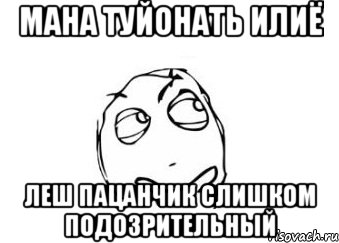 МАна туйонать илиё Леш пацанчик слишком подозрительный, Мем Мне кажется или