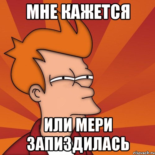 мне кажется или Мери запиздилась, Мем Мне кажется или (Фрай Футурама)