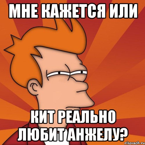 Мне кажется или Кит реально любит Анжелу?, Мем Мне кажется или (Фрай Футурама)