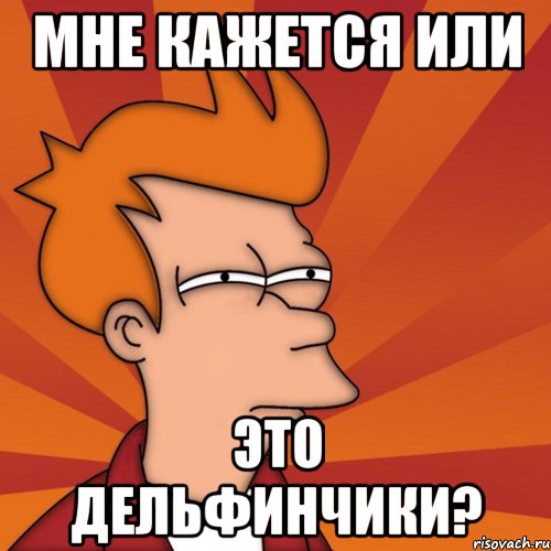 Мне кажется или Это дельфинчики?, Мем Мне кажется или (Фрай Футурама)