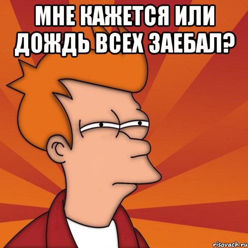 мне кажется или дождь всех заебал? , Мем Мне кажется или (Фрай Футурама)