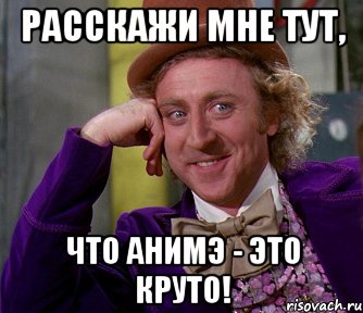 Расскажи мне тут, что анимэ - это круто!, Мем мое лицо