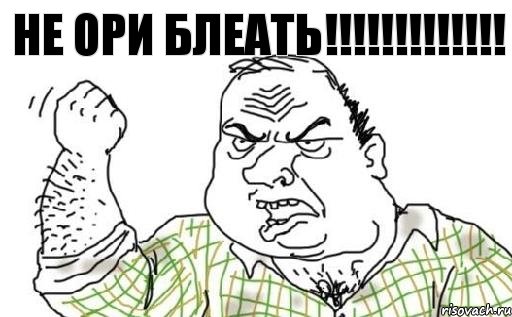 Не ори блеать!!!!!!!!!!!!!, Комикс Мужик блеать