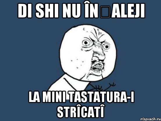 di shi nu înțaleji la mini tastatura-i strîcatî, Мем Ну почему