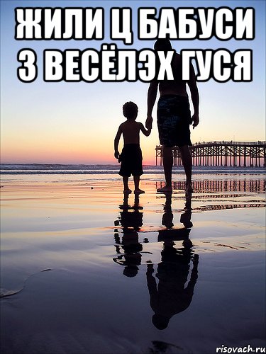 жили ц бабуси 3 весёлэх гуся , Мем отец и сын