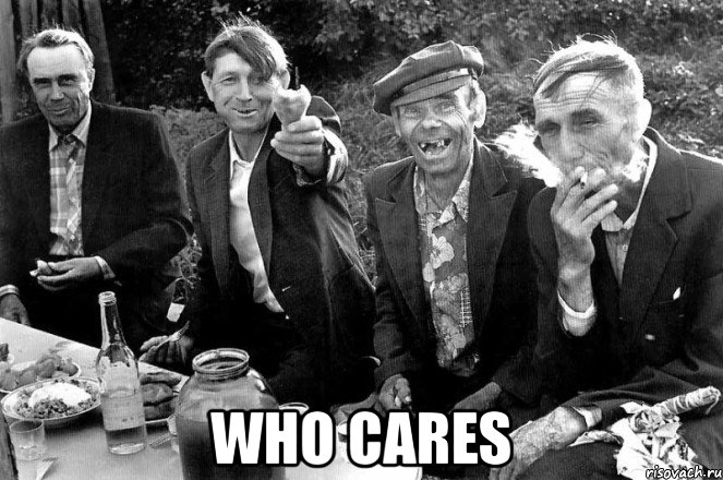  who cares