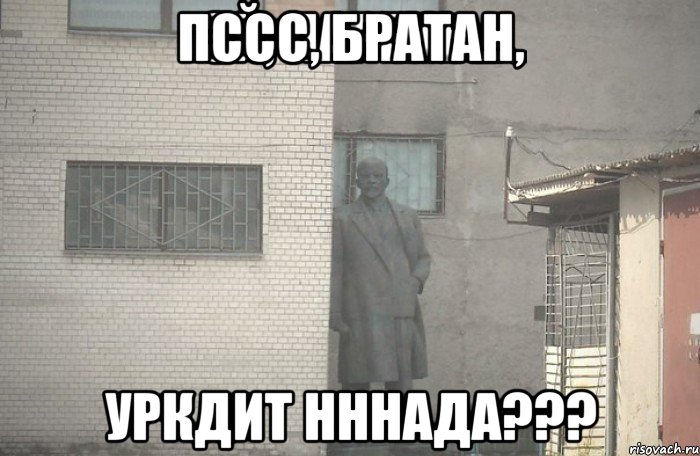 Пссс, братан, уркдит нннада???, Мем псс парень