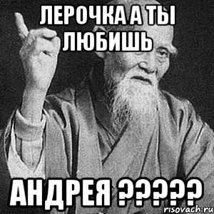 Лерочка а ты любишь Андрея ?????, Мем Монах-мудрец (сэнсей)