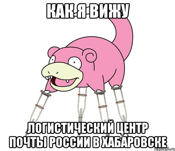 как я вижу логистический центр почты россии в хабаровске