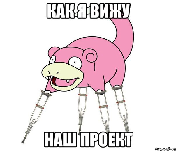 как я вижу наш проект