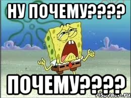 ну почему???? почему????, Мем Спанч Боб плачет