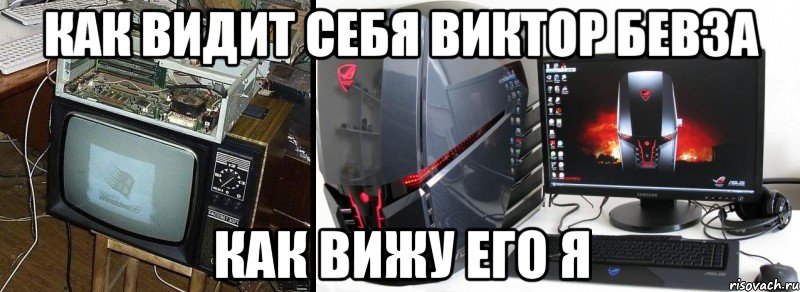 Как видит себя Виктор Бевза Как вижу его я