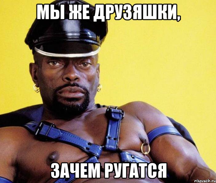 МЫ ЖЕ ДРУЗЯШКИ, ЗАЧЕМ РУГАТСЯ