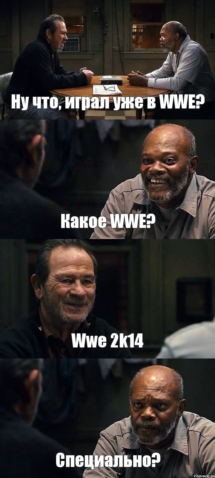 Ну что, играл уже в WWE? Какое WWE? Wwe 2k14 Специально?, Комикс The Sunset Limited