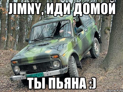Jimny, иди домой ты пьяна :), Мем типичный водитель ВАЗ-2121