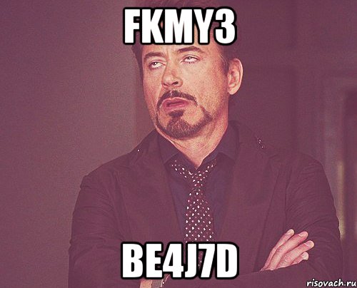 fKmY3 Be4J7D, Мем твое выражение лица