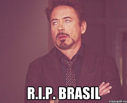  R.I.P. BRASIL, Мем твое выражение лица