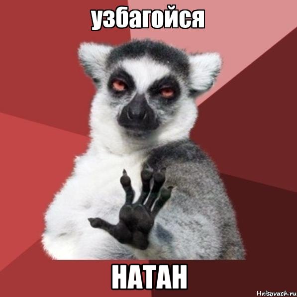  НАТАН, Мем Узбагойзя