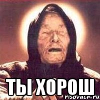  ТЫ ХОРОШ, Мем Ванга (цвет)