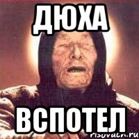 Дюха Вспотел, Мем Ванга (цвет)