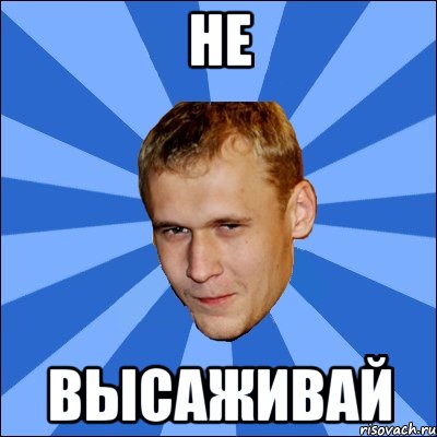 не высаживай, Мем вова
