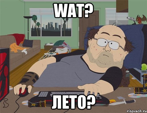 wat? лето?, Мем   Задрот south park