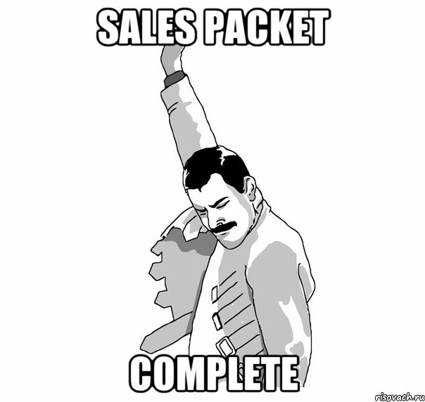 Sales Packet Complete, Мем 1