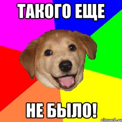 такого еще не было!, Мем Advice Dog