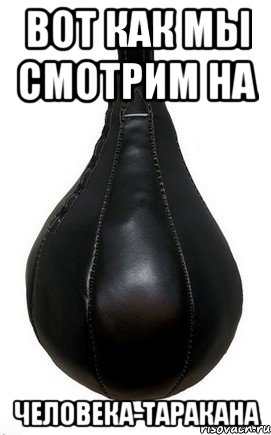 Вот как мы смотрим на человека-таракана