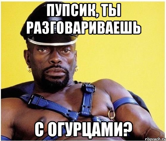 Пупсик, ты разговариваешь С огурцами?, Мем Черный властелин