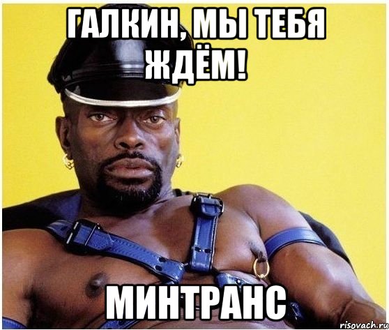 Галкин, мы тебя ждём! Минтранс, Мем Черный властелин