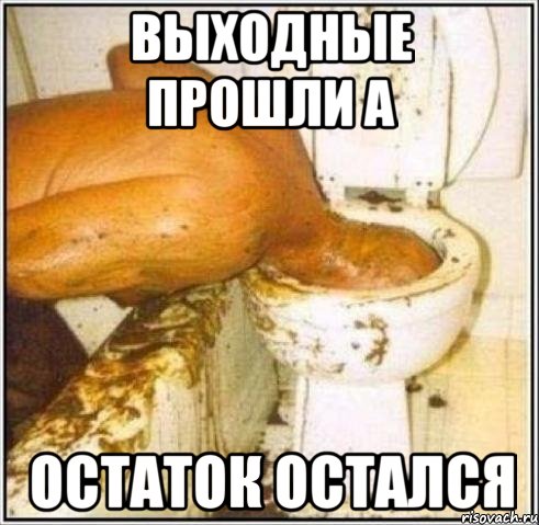 Выходные прошли а остаток остался, Мем Дайвер